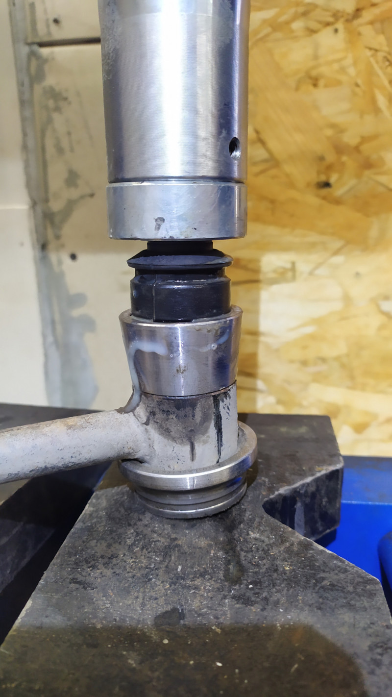 Pressing cone-shaped cylinders set №1