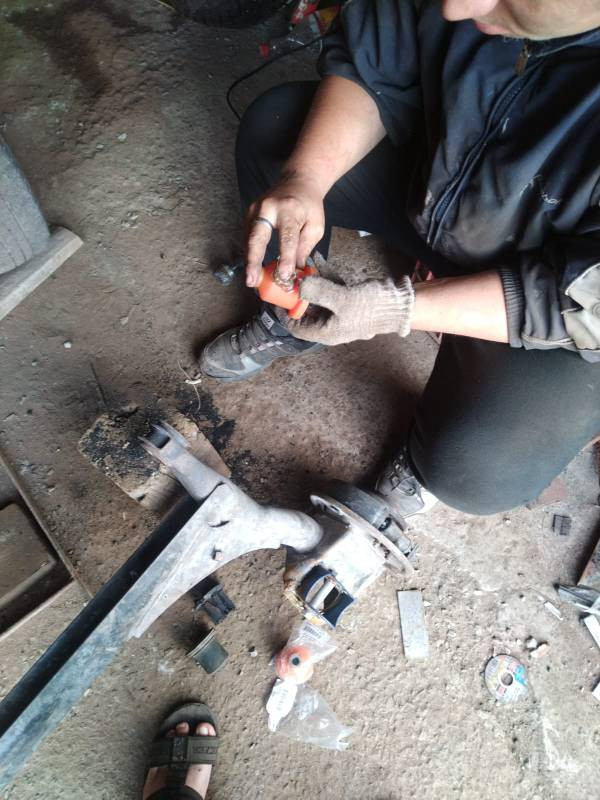 Rear control arm (beam) silent block, rear suspension.