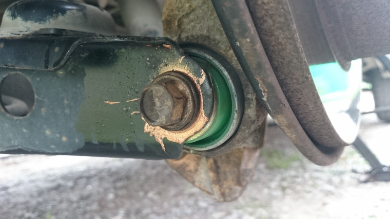 Сontrol arm silent block, rear suspension (hub), pressed-in
