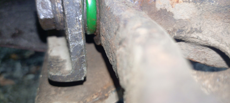 Control arm front silent block, front suspension (pressed-in)