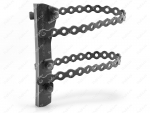 Universal axe sheath (two straps), Product Code 33-20-0182, Polyurethane, black, Image №1