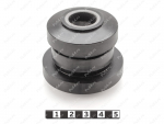 Сайлентблок, Product Code 31-06-077, Polyurethane, PU54/M80/черный, Image №1