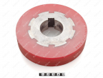 Ролик опорный D 150 x d 100 x h 30 (восстановление), Product Code 333-01-1070, Polyurethane, PU54/K65/красный, Image №1