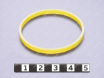 Кольцо прямоугольного сечения 47*44,5*3,5, Product Code 33-78-176, Polyurethane, PU54/M95/желтый, Image №1
