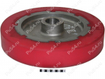 Roll (restoration), Product Code 333-01-863, Polyurethane, PU54/K65/red, Image №1