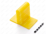 Упругая вставка приводной муфты УПМ-157 (Fagor продольный), Product Code 33-01-1722, Polyurethane, PU54/M95/желтый, Image №1