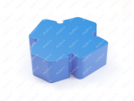 Эластичный элемент муфты N-EUPEX DS, типоразмер 194, Product Code 33-99-9099, Polyurethane, PU54/M87/синий, Image №1