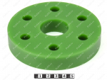 Муфта D 130 * d 40 * H23, Product Code 33-01-1288, Polyurethane, PU54/M80/зеленый, Image №1