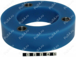 Front shock absorber strut spacer, 30 mm, Product Code 2-12-0893, Polyurethane, Полипропилен со втулками серый, Image №1