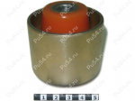 Upper trailing arm silent block, rear suspension, frame, Product Code 16-06-132, Polyurethane, Image №1