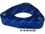 Front shock absorber strut spacer, 30 mm, Product Code 3-12-0173, Polyurethane, Полипропилен со втулками серый, Image №1