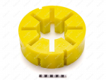 Эластичный элемент муфты Samiflex (аналог), тип A3, Product Code 33-99-9052, Polyurethane, PU54/M95/желтый, Image №1