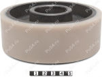 Wheel (restoration), Product Code 333-01-918, Polyurethane, PU54//K92/beige, Image №1