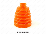 CV-joint dust boot (outer), front suspension, Product Code 25-05-003, Polyurethane, PU54/M71/orange, Image №1