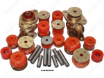 Body mounts full set, Toyota Land Cruiser Prado 95, 06.1999-09.2002, Product Code 1-21-700, Polyurethane, Image №1