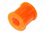 Stabilizer bar bushing, rear suspension, Product Code 1-01-828, Polyurethane, PU54i/K72/темно-оранжевый, Image №1