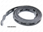 Fixing strap, elongated (2 meters), Product Code 33-00-080, Polyurethane, PU54/M71/black, Image №1