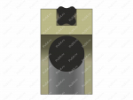 Уплотнение поршня 25x14x4.2, аналог K753-025 KASTAS, Product Code 70-08-920004, Polyurethane, PTFE+PU87*M, Image №1