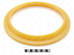 Грязесъемник 150*120*15 (216.02.004), Product Code 33-78-016, Polyurethane, PU54/M95/желтый, Image №1