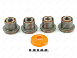 Steering rack silent blocks set (5 pcs), Product Code 1-20-979, Polyurethane, PU54/M72/оранжевый, Image №1