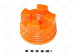 Body mount, medium., Product Code 2-12-124, Polyurethane, PU54i/K72/темно-оранжевый, Image №1