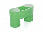 Эластичный элемент муфты, аналог T11 AB TRASMISSIONI, Product Code 33-99-9211, Polyurethane, PU54/M80/зеленый, Image №1