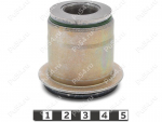 Upper control arm silent block, front suspension (pressed-in), Product Code 5-06-1021, Polyurethane, PU54/M80/green, Image №1