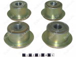 Steering rack silent blocks set (4pcs), Product Code 2-20-100, Polyurethane, Image №1
