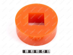 Переходник D 80 x (30x30) x H 30, Product Code 33-01-1400, Polyurethane, PU54/M72/оранжевый, Image №1
