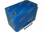 Shackle spring spacer (lift +80 mm), M10, Product Code 14-12-0608, Polyurethane, PU54/M87/синий, Image №1