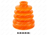 CV-joint dust boot, Product Code 4-05-007, Polyurethane, PU54/M71/orange, Image №1