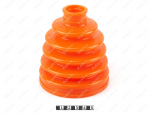 CV-joint dust boot (outer), front suspension, Product Code 1-05-030, Polyurethane, PU54/M71/orange, Image №1