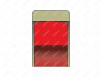 Уплотнение поршня 460x430x14.5/L=15, аналог FREUDENBERG MERKEL SIMRIT OMK-S 24373069, Product Code 70-08-361003, Polyurethane, PTFE+PU87*M, Image №1