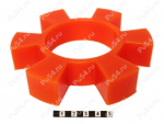 Sprocket D 150 x d 77 x H 28, Product Code 33-01-1026, Polyurethane, PU54/M72/оранжевый, Image №1