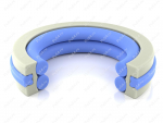 Уплотнение поршня 50x40x6.3, аналог HALLITE GP2 (GP2MR00500NHLX), Product Code 70-08-929001, Polyurethane, Image №1