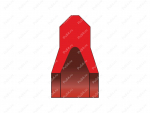 Уплотнение поршня 115x92.5x5.1 аналог KA115 N 890/115 193605 KA-ring KNORR (NPU-365), Product Code 70-08-967059, Polyurethane, PU54/M92/красный, Image №1