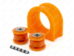 Steering rack silent blocks set (including cushion, 3 pcs)., Product Code 1-20-229-3, Polyurethane, Image №1