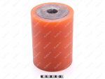 Ролик протяжной малый D93 x d71 x H130 мм (восстановление), Product Code 333-01-1148, Polyurethane, PU54/M72/оранжевый, Image №1