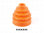 CV-joint dust boot (outer), front suspension, Product Code 1-05-021, Polyurethane, PU54/M71/orange, Image №1