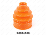 CV-joint dust boot (outer), front suspension, Product Code 1-05-024, Polyurethane, PU54/E72/red, Image №1