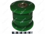 Axle rod silent block (upper and lower, without outer race), Product Code 1-56-400, Polyurethane, Image №1