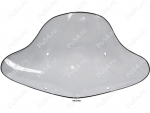 ATV, 4 Wheeler windshield YAMAHA, Product Code 55-44-501Pc, Polyurethane, Image №1