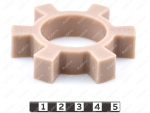 Polyurethane sprocket 75*40*16, Product Code 33-01-1162, Polyurethane, PU54/M92/бежевый, Image №1