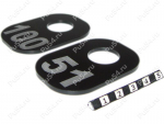 Black table numbers (Nrs 51-100), Product Code 56-20-0013-2, Polyurethane, Image №1