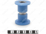 Silent block of the suspension arm, silent block of the stabilizer (terminal), Product Code 55-56-020, Polyurethane, PU54/M87/blue, Image №1
