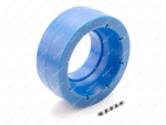Upper spiring spacer, front suspension, Product Code 19-12-3312, Polyurethane, PU54/M87/синий, Image №1