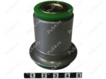 Rear lateral control arm silent block, rear suspension (pressed-in)., Product Code 1-06-12181, Polyurethane, Image №1