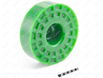 Spring spacer, rear suspension (lift +30 mm), Product Code 24-12-0043, Polyurethane, PW54/K80/светло-зеленый, Image №1