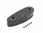 Recoil pad 138*49, 32mm, hole to hole center 91mm, Product Code 42-00-00132, Polyurethane, PU54/M71/black, Image №1