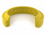 Грязесъёмник A02-B 26х35х28,5х5/7 PU1 аналог, Product Code 70-02-1412, Polyurethane, PU54/M95/желтый, Image №1